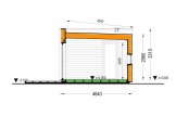 Houten huis LUCIA 1 RV (Geïsoleerd, Bbl), 57 m² specificatie 6