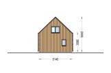 Houten huis ALINA (34 mm + gevelbekleding), 46 m² specificatie 5