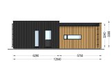 Houten huis MALLY RV (Geïsoleerd, Bbl), 70 m² specificatie 4