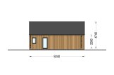 Houten huis MILANA (34 mm + gevelbekleding), 41 m² specificatie 4