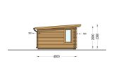 Tuinhuis blokhut ESSEX (34 mm), 5x4 m, 18 m² specificatie 3