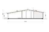 Houten huis RIVIERA S (44+44 mm), 130 m² specificatie 6