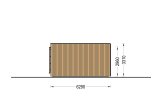 Houten huis BELLA 2 RV (Geïsoleerd, Bbl), 60 m² specificatie 3