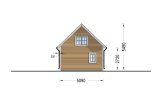 Houten huis KARINA (44 mm + gevelbekleding), 46 m² specificatie 5