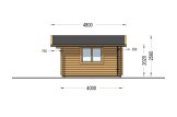 Tuinhuis blokhut LILLE (34 mm), 5x4 m, 20 m² specificatie 5