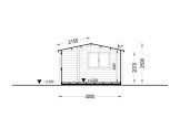 Tuinhuis blokhut OSLO (44 mm), 5x4 m, 20 m² specificatie 6