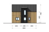 Houten huis ASTRID PV S (44 mm + gevelbekleding), 99 m² specificatie 1