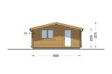 Tuinhuis blokhut DREUX (34 mm), 5x4 m, 18 m² specificatie 2