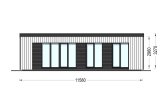 Houten prefab woning CARLA PV (Geïsoleerd, Bbl), 66 m² specificatie 2