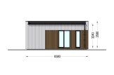 Houten prefab woning MALLY PV (Geïsoleerd, Bbl), 70 m² specificatie 5