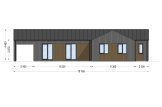 Houten prefab woning TESSA PV (Geïsoleerd, Bbl), 130 m² specificatie 2