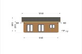 Houten huis ALICE S (44 mm + gevelbekleding), 63 m² specificatie 2