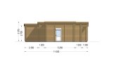 Let op: Houten huis VICTORIA S (66+66 mm) , 171 m² specificatie 5