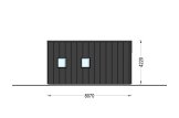 Houten prefab woning GINNY PV (Geïsoleerd, Bbl), 49 m² specificatie 3