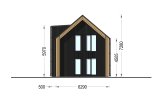 Houten huis ASTRID PV S (44 mm + gevelbekleding), 99 m² specificatie 4