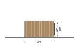 Houten huis BELLA 2 RV (Geïsoleerd, Bbl), 60 m² specificatie 5