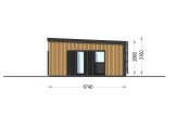Houten huis CARLA RV (Geïsoleerd, Bbl), 66 m² specificatie 5