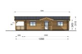 B-Ware: Houten huis DONNA S (Geïsoleerd PLUS, 44+44 mm), 63 m² specificatie 5