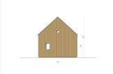 Blokhut SARA S met zolder (44 mm + gevelbekleding), 27 m² specificatie 5