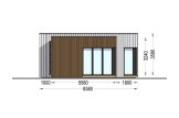 Houten prefab woning MALLY PV (Geïsoleerd, Bbl), 70 m² specificatie 3