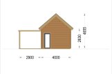 Houten huis ADALINE S (44 mm), 45 m² specificatie 5