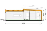 Houten prefab woning MALLY PV (Geïsoleerd, Bbl), 70 m² specificatie 7