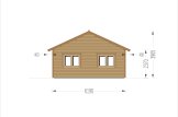 Houten huis GRETA S (44 mm + gevelbekleding), 48 m² specificatie 5