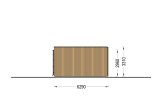 Houten huis BELLA 3 RV (Geïsoleerd, Bbl), 75 m² specificatie 3