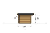Tuinhuis blokhut PETER (34 mm), 3x3 m, 9 m² specificatie 3