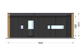 Houten huis LUCIA 1 RV (Geïsoleerd, Bbl), 57 m² specificatie 4