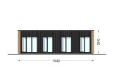 Houten huis BELLA 2 RV (Geïsoleerd, Bbl), 60 m² specificatie 2