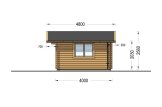 Tuinhuis blokhut WISSOUS (44 mm), 5x4 m, 20 m² specificatie 5