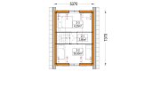 Houten prefab woning KARINA PV (Geïsoleerd, Bbl), 46 m² specificatie 2
