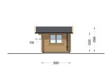 Tuinhuis blokhut WISSOUS (34 mm), 5x3 m, 15 m² specificatie 5