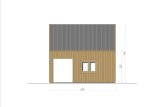 Blokhut SARA S met zolder (44 mm + gevelbekleding), 27 m² specificatie 6