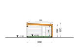 Houten prefab woning BELLA 3 PV (Geïsoleerd, Bbl), 75 m² specificatie 6