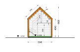 Houten huis ALINA RV (Geïsoleerd, Bbl), 46 m² specificatie 7