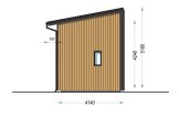 Prefab houten tuinhuis SOPHIA RV (Geïsoleerd, Bbl), 20 m² met 15 m² zolder specificatie 6