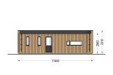 Houten huis BELLA 2 RV (Geïsoleerd, Bbl), 60 m² specificatie 4
