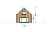 Houten huis ALINA (34 mm + gevelbekleding), 46 m² specificatie 3