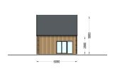 Houten huis SELIA (Geïsoleerd, 34 mm + gevelbekleding), 44 m² specificatie 6