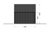 Houten prefab woning ALINA PV (Geïsoleerd, Bbl), 46 m² specificatie 4