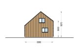 Houten huis SELIA (34 mm + gevelbekleding), 44 m² specificatie 5