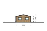 Houten huis SELENE (44 mm + gevelbekleding), 54 m² specificatie 5