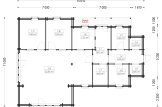 Let op: Houten huis VICTORIA S (66+66 mm) , 171 m² specificatie 1