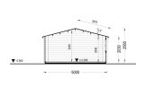 Tuinhuis blokhut WISSOUS (34 mm), 5x4 m, 20 m² specificatie 6