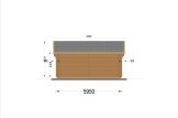 Houten huis FILL S (34+34 mm), 60 m² specificatie 3