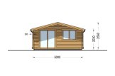 Tuinhuis blokhut WISSOUS (34 mm), 5x4 m, 20 m² specificatie 2