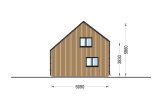 Houten huis SELIA (Geïsoleerd, 34 mm + gevelbekleding), 44 m² specificatie 5