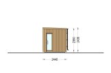 Buitensauna OKO (34 mm + gevelbekleding), 2.3x2.3 m, 4.1 m² specificatie 5
